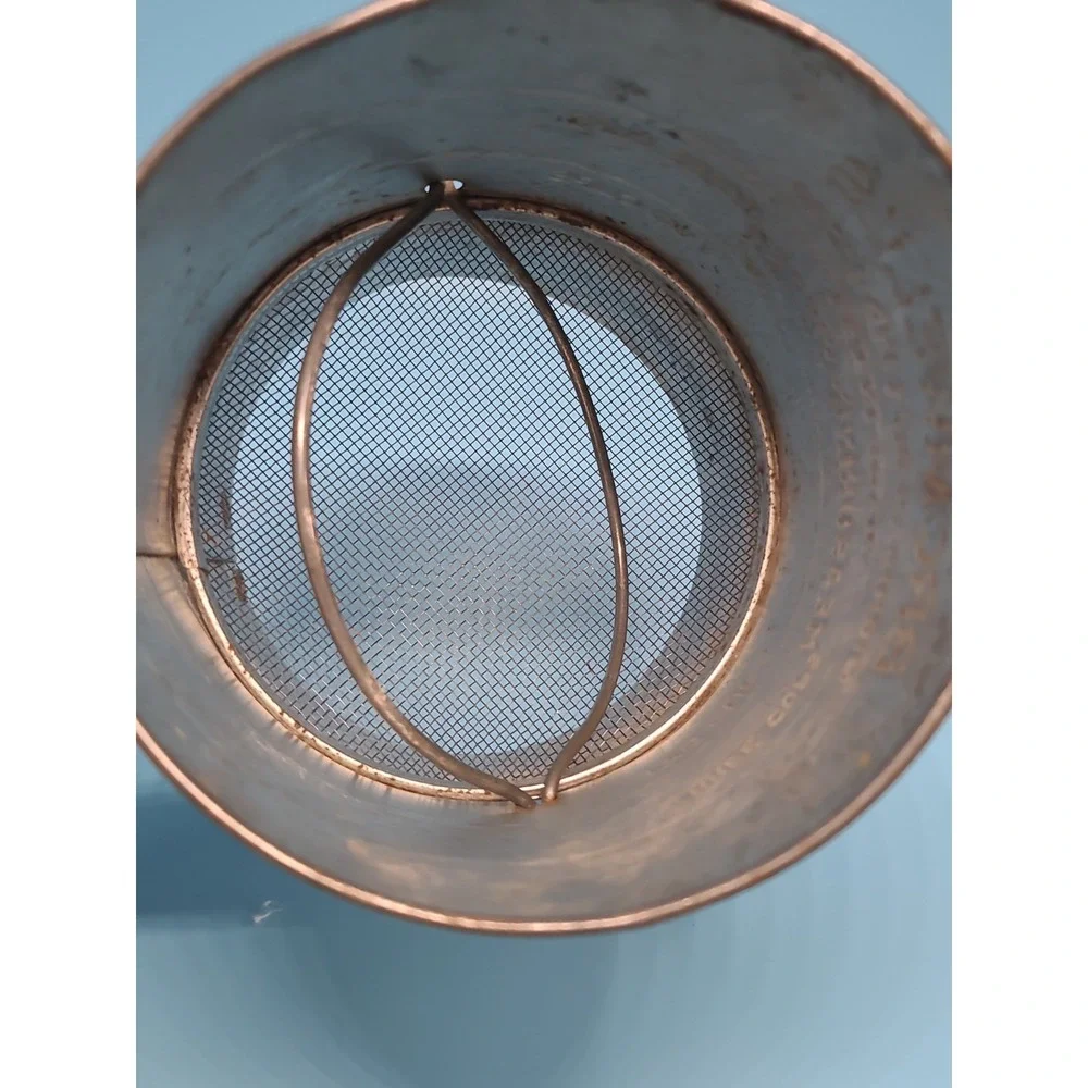 Bromwells Vintage Rustic Measuring Sifter 3 Cups Made In The USA